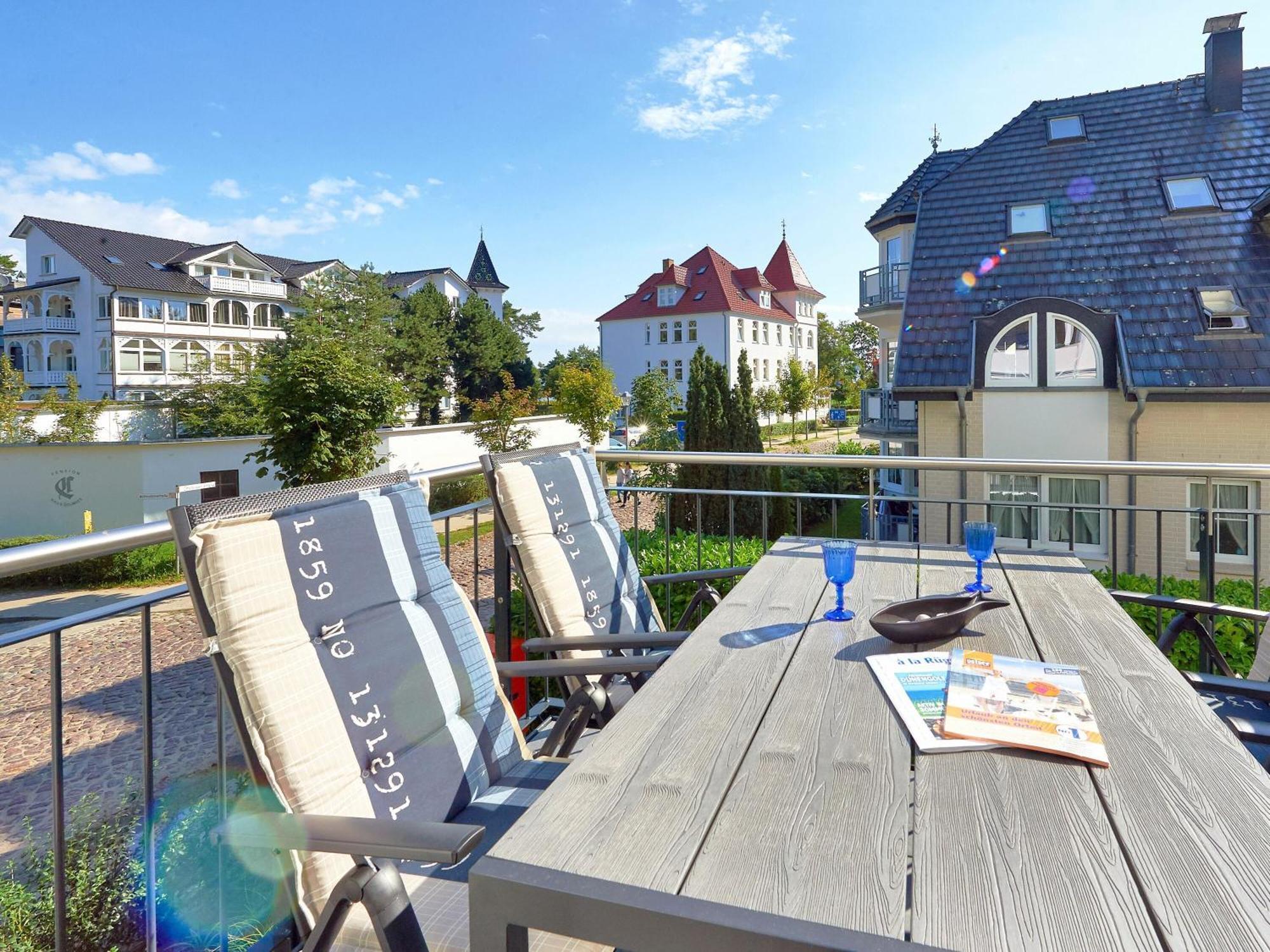 Beatrice In - Wg 8 Mit Balkon Und Kleinem Meerblick Ostseebad Binz